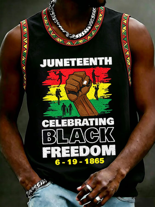 Men's Freedom Juneteenth Vest