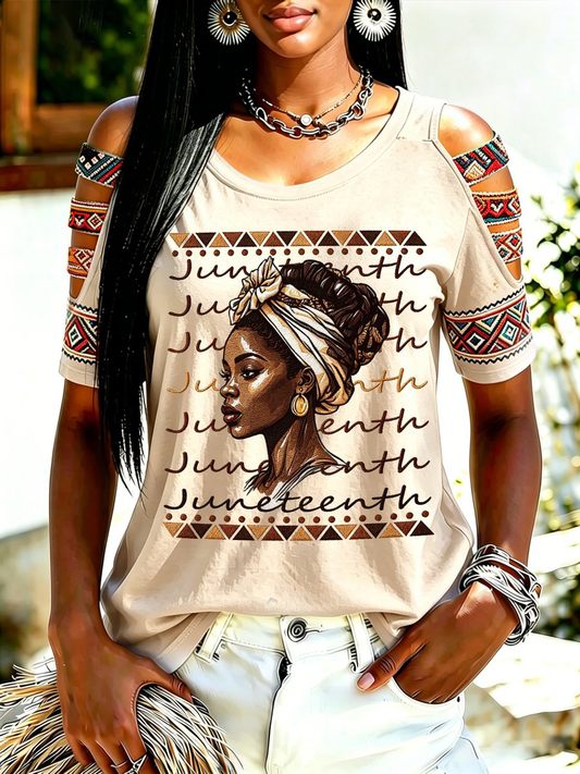 Women's Juneteenth  T-shirt