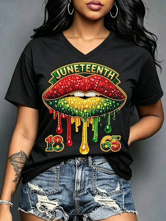 Women's Juneteenth 1865 Short Sleeve T-Shirt
