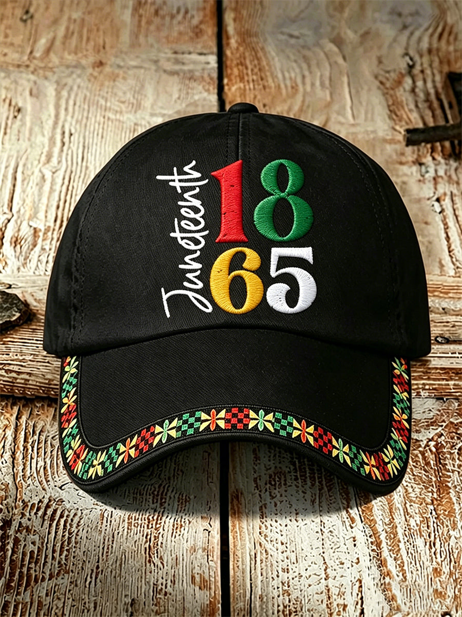 Unisex Juneteenth Print Hat