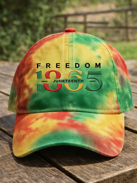 Unisex Juneteenth 1865 Design Print Hat