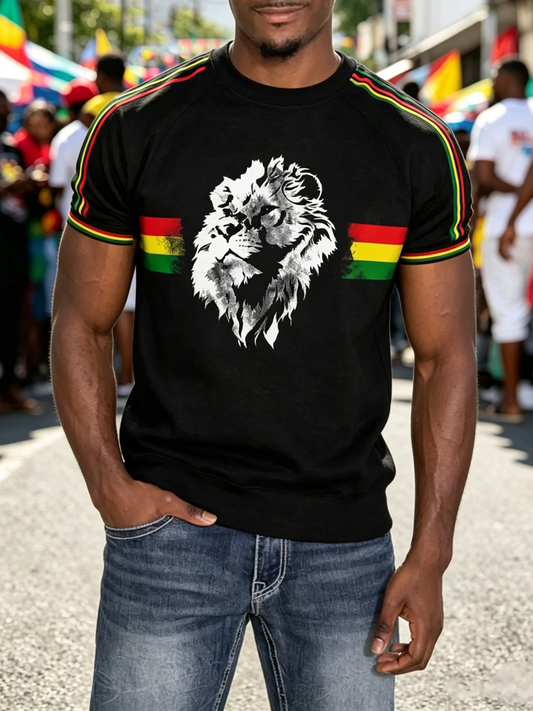 Men's Juneteenth Print short sleeve t-shirt