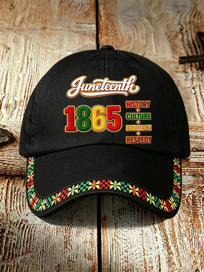 Unisex Juneteenth Print Hat
