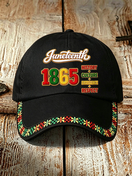 Unisex Juneteenth Print Hat