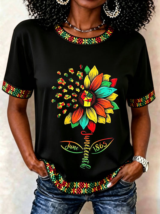 Women's Juneteenth 1865 Short Sleeve T-shirt