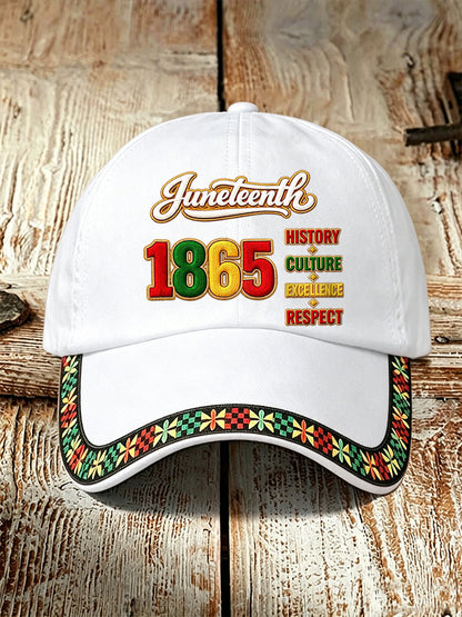Unisex Juneteenth Print Hat