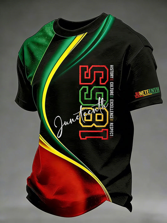 Men's Juneteenth 1865 Short Sleeve T-shirt