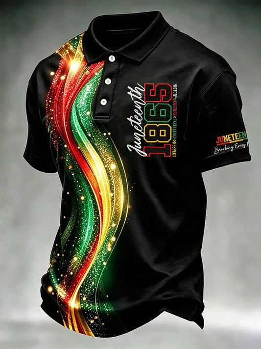 Men's Juneteenth 1865 Short Sleeve Top
