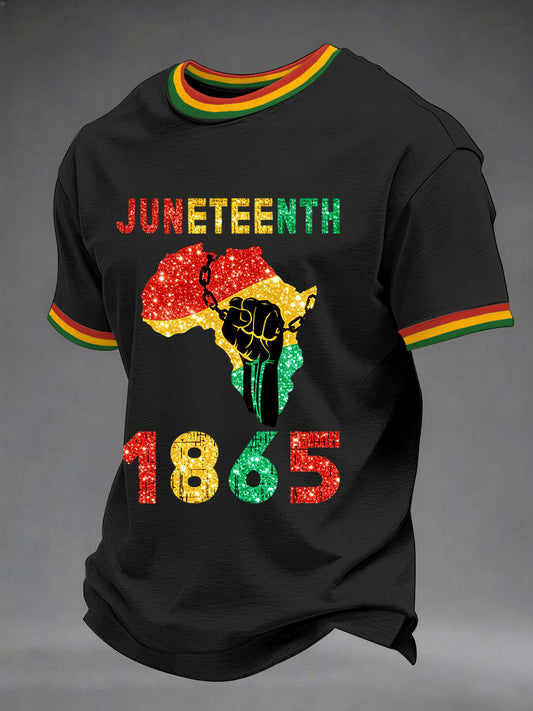 Men's Juneteenth 1865 Print Tee