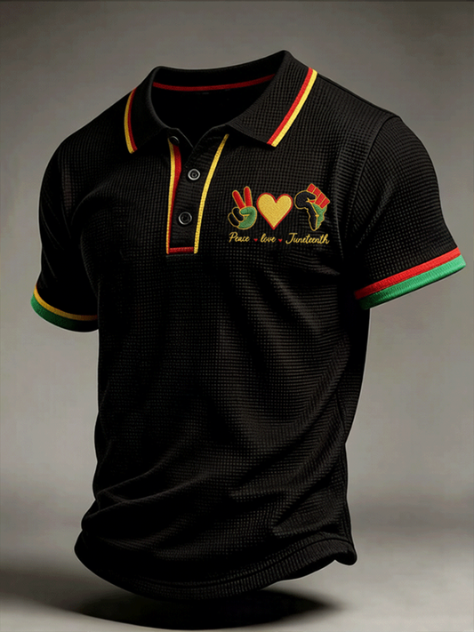 Men's Juneteenth Short Sleeve Shirt