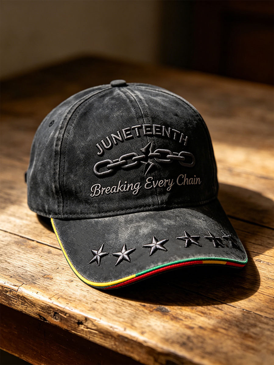 Unisex Juneteenth Breaking Evry Chain Hat