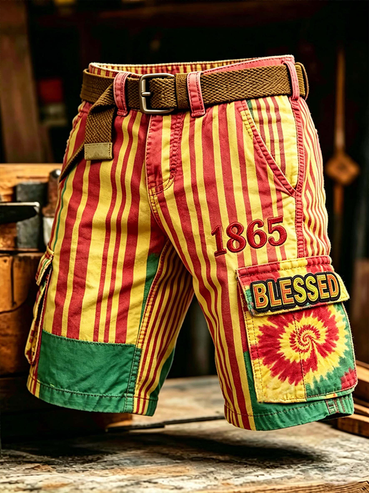 Men's Juneteenth 1865 Shorts