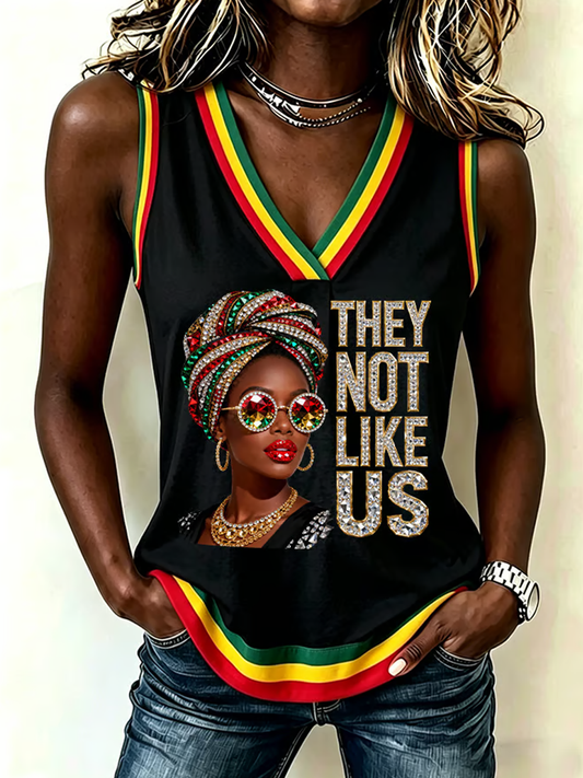 Women's They Not Like Us Vest