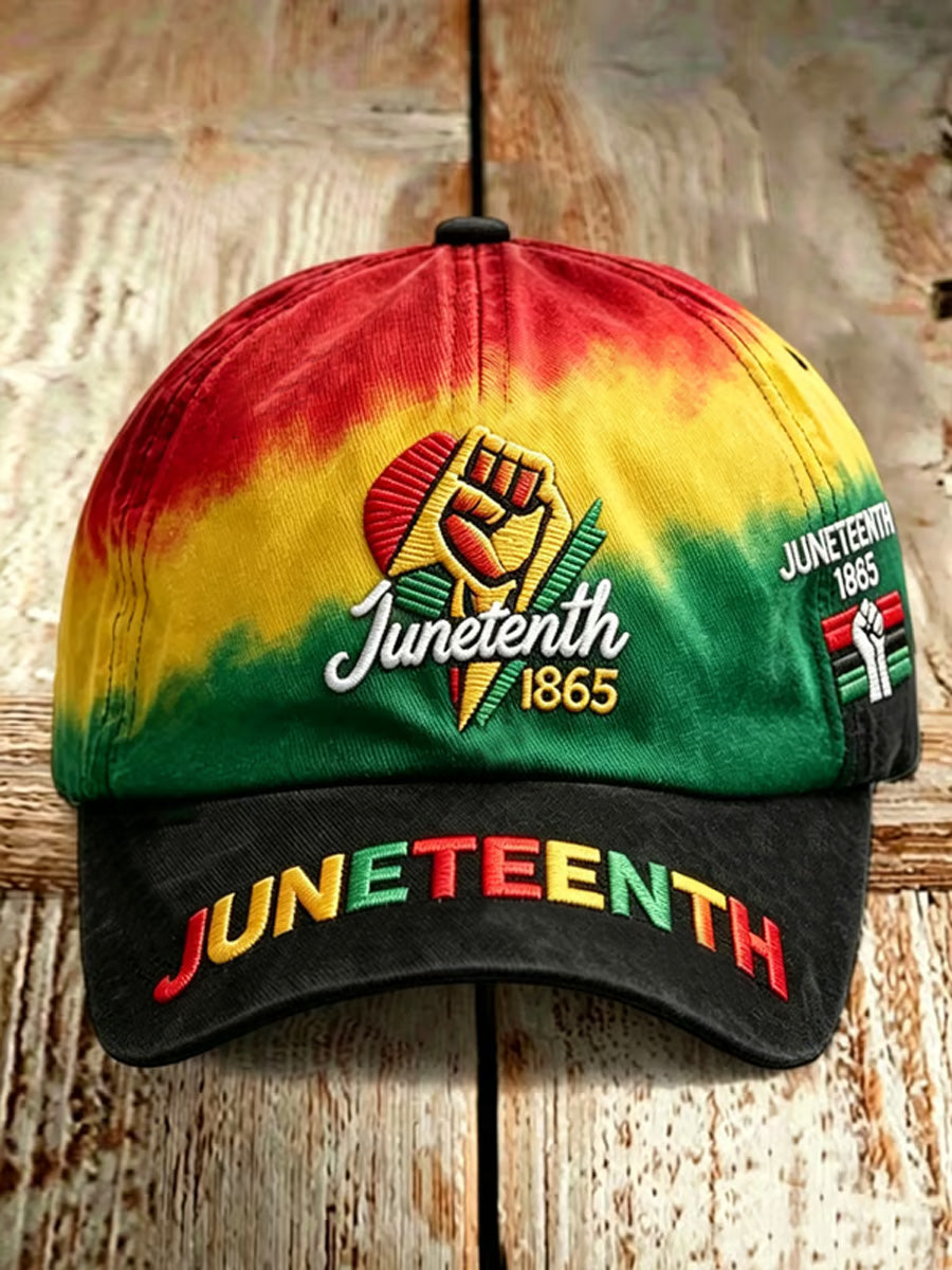 Unisex Juneteenth Print Hat