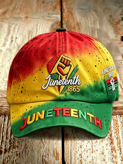 Unisex Juneteenth Print Hat