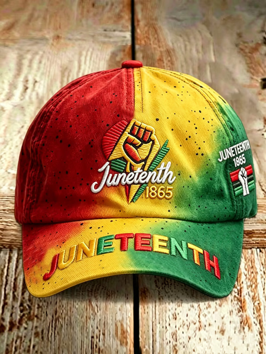 Unisex Juneteenth Print Hat