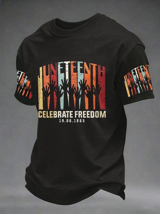 Men's Juneteenth Print Tee