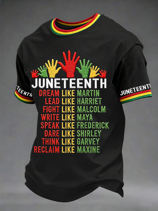 Men's Juneteenth Print Tee
