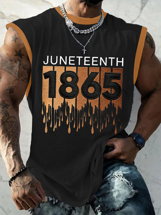 Men's Juneteenth Print Vests
