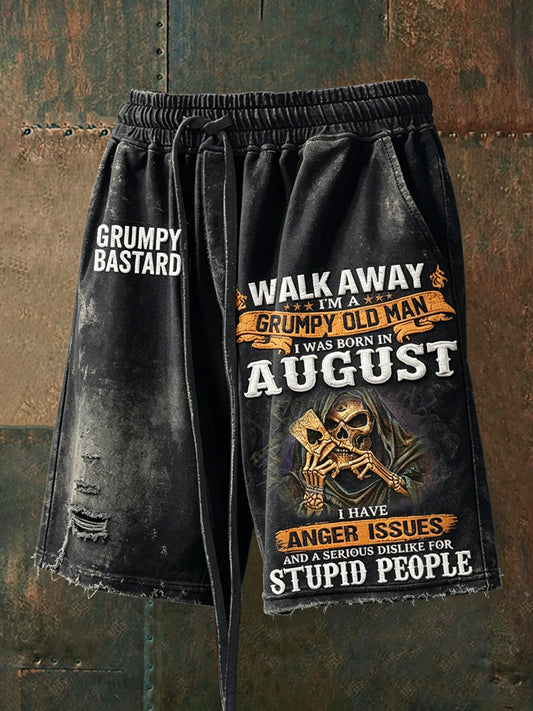 Men's Grumy Old Man Drawstring Shorts