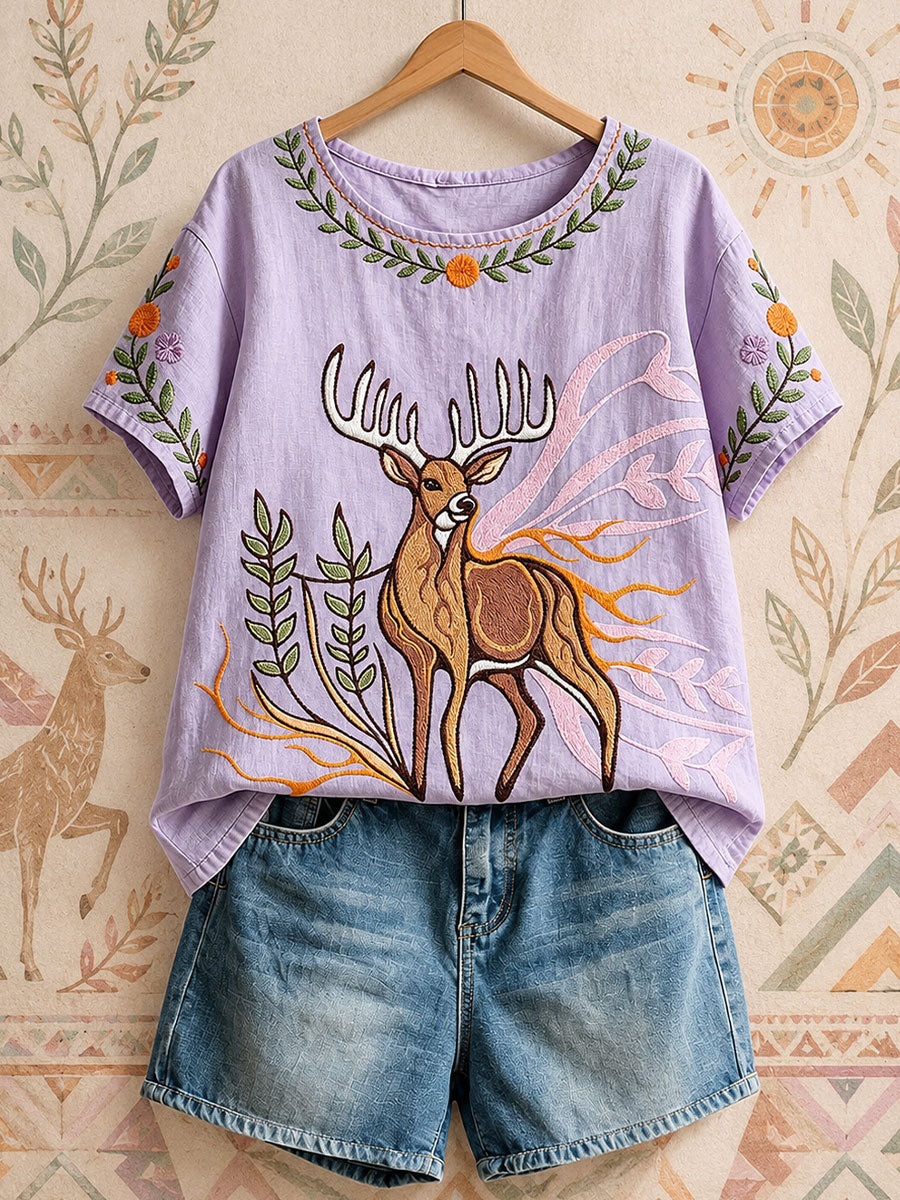 Women's Native Moose Art Tops