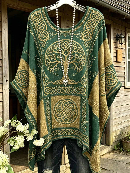 Women's Fashion Celtic Knot Print T-Shirt