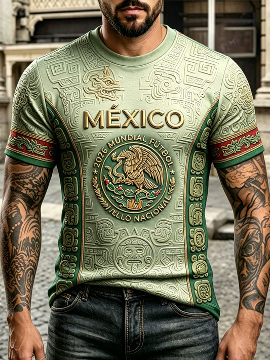 Printed Vintage Fashion Loose Short Sleeve T-Shirt