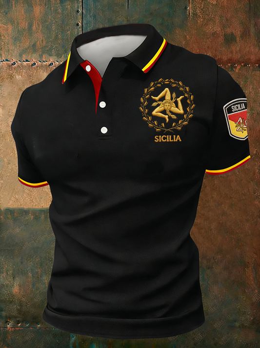 Men's Sicilia Trinacria Shirt
