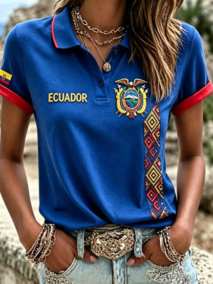 Women's polo T-shirt