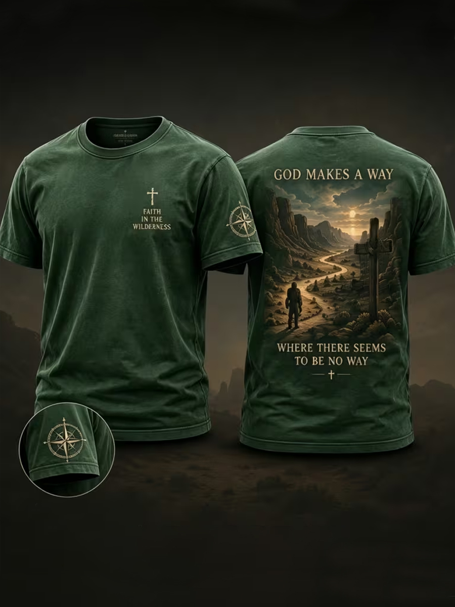 T-Shirt mit kurzen Ärmeln Männer gunst in der Wildheit