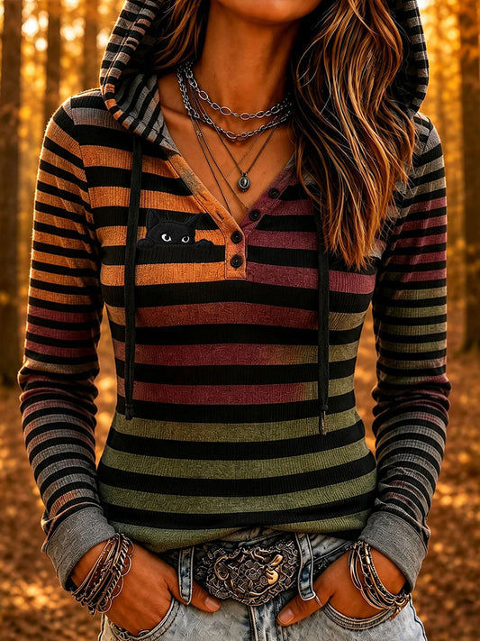 Damen-Herbst-Hoodie