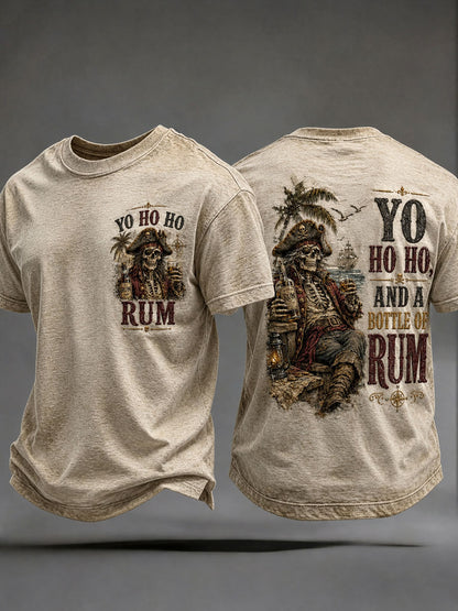 Herren-T-Shirts 'Yo Ho Ho und eine Flasche Rum'
