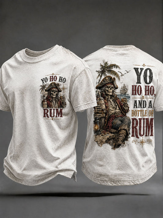 Herren-T-Shirts 'Yo Ho Ho und eine Flasche Rum'