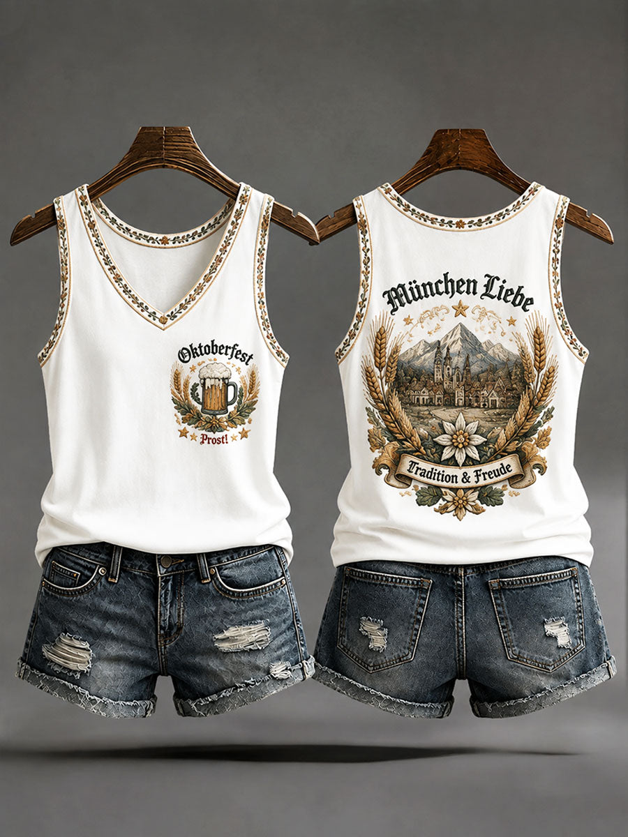 Women's Oktoberfest Casual Vests
