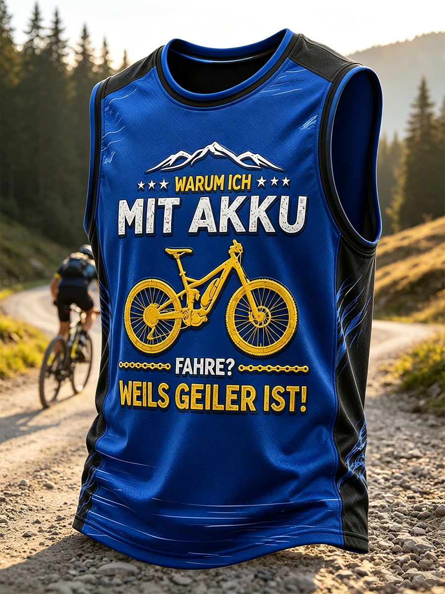 Herren-Radsportweste im deutschen Stil