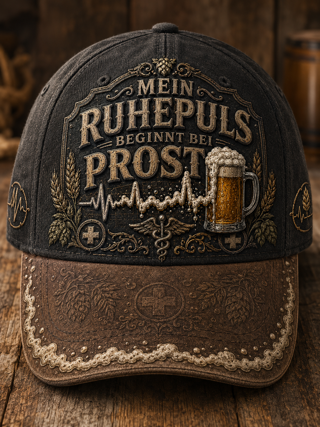 Humorvoller Slogan Unisex-Mütze