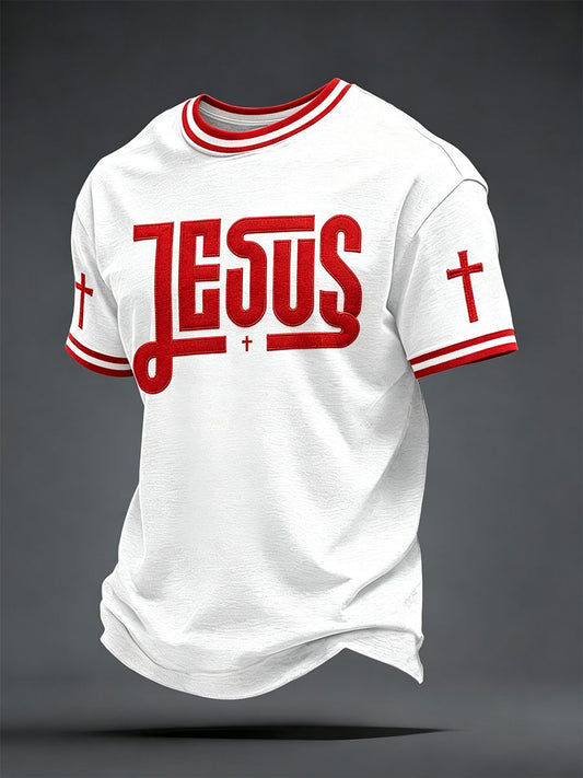 Männer Jesus T-Shirt