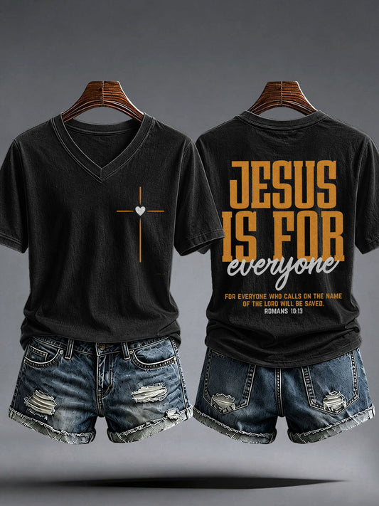 Frauen Jesus ist für alle T-Shirt