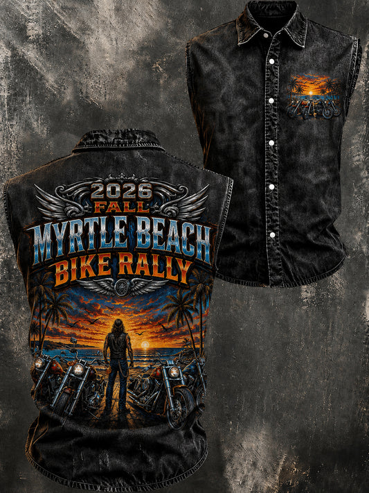 Herren-Druckweste zum Myrtle Beach Bike Rallye