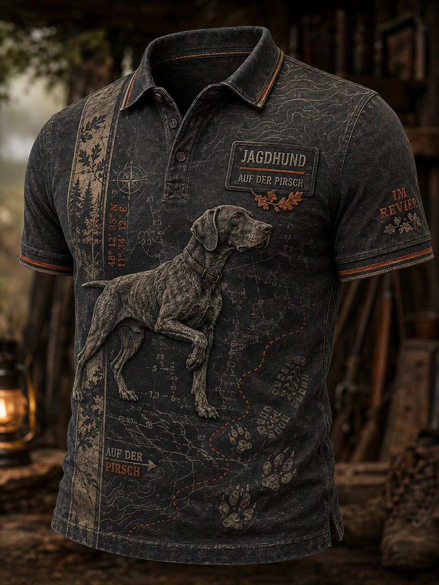 Männer Deutsch Jagd Saison kurze Ärmel T-Shirt