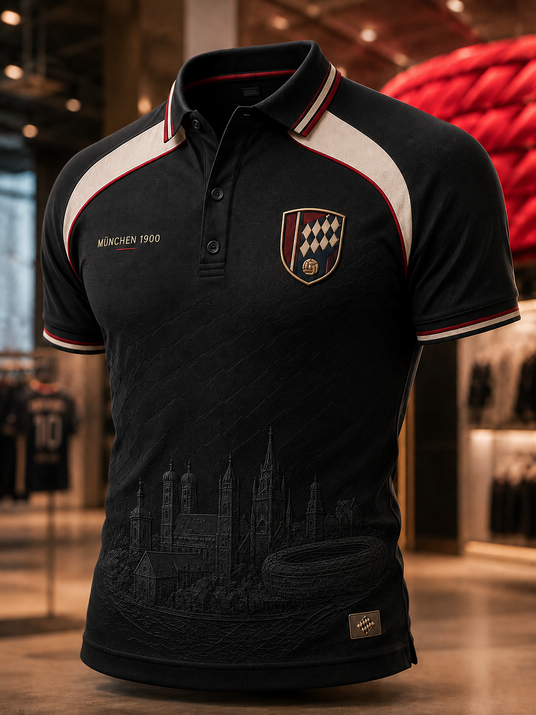 Herren-Poloshirt von Bayern München