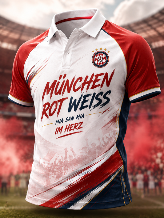 Herren-Poloshirt von Bayern München