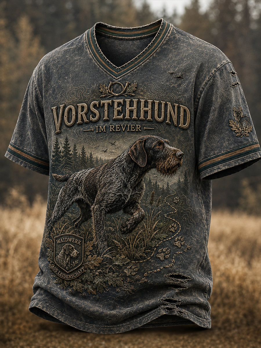 Herren-Hemd für die deutsche Jagdsaison, langärmlig