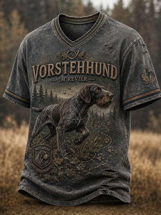 Herren-Hemd für die deutsche Jagdsaison, langärmlig
