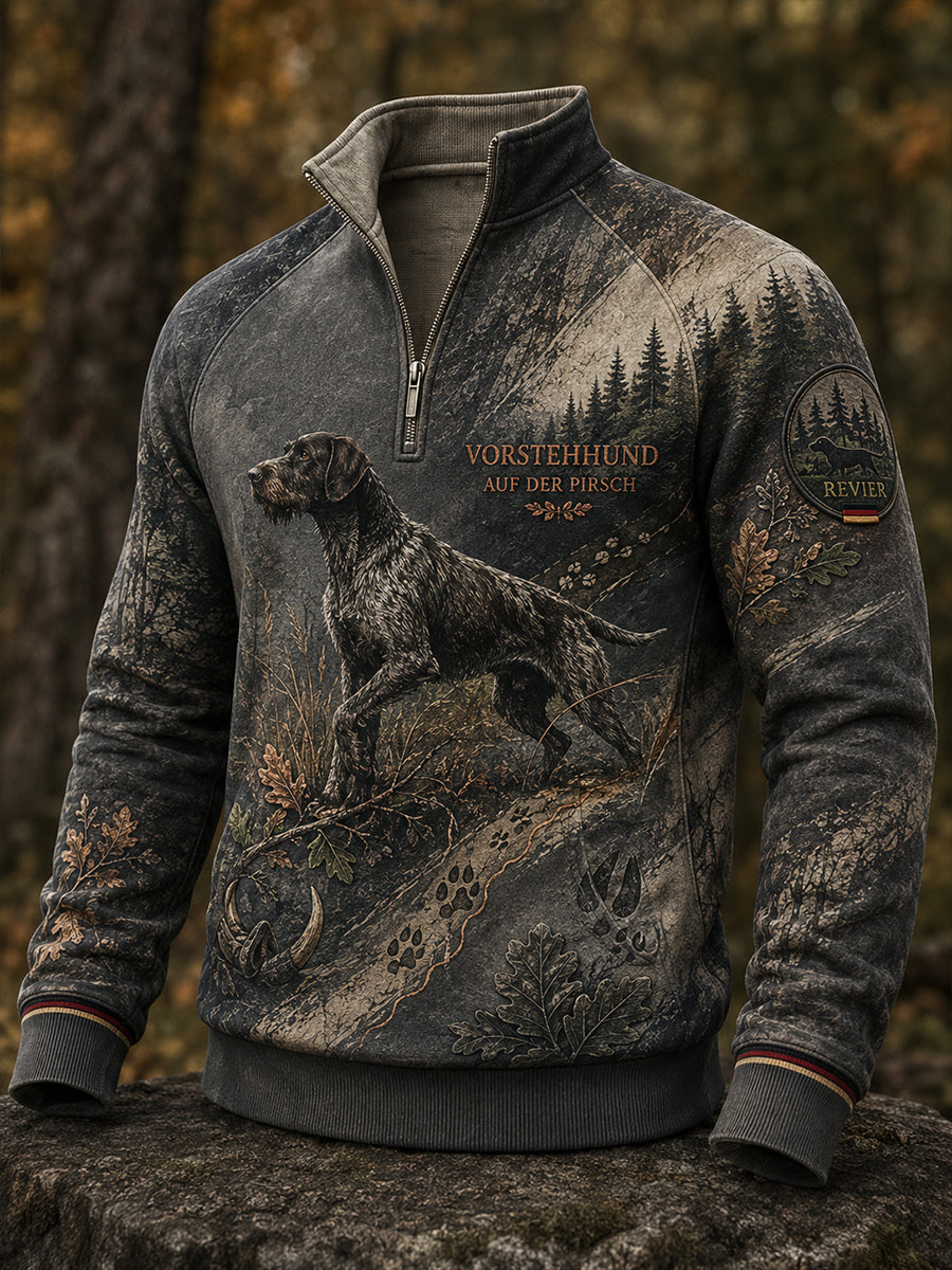 Herren-Hemd für die deutsche Jagdsaison, langärmlig