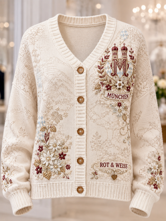 Damen-Strickjacke von Bayern München im Cardigan-Stil