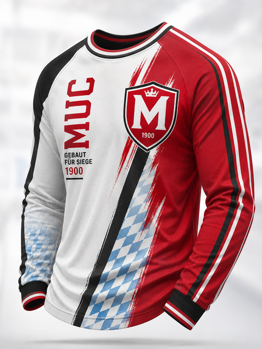Herren-T-Shirt von Bayern München mit langen Ärmeln