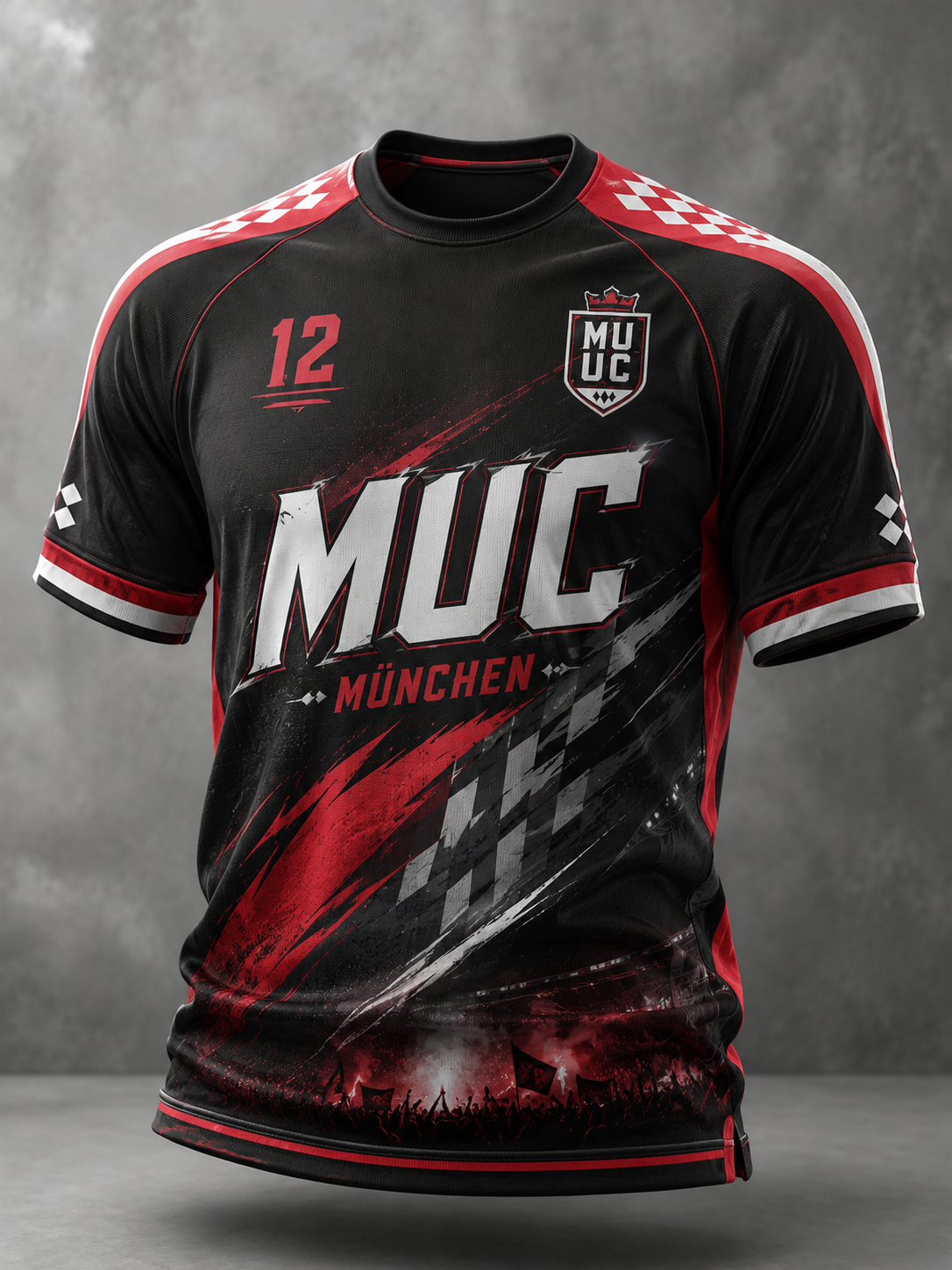 Herren-T-Shirt von Bayern München mit kurzen Ärmeln