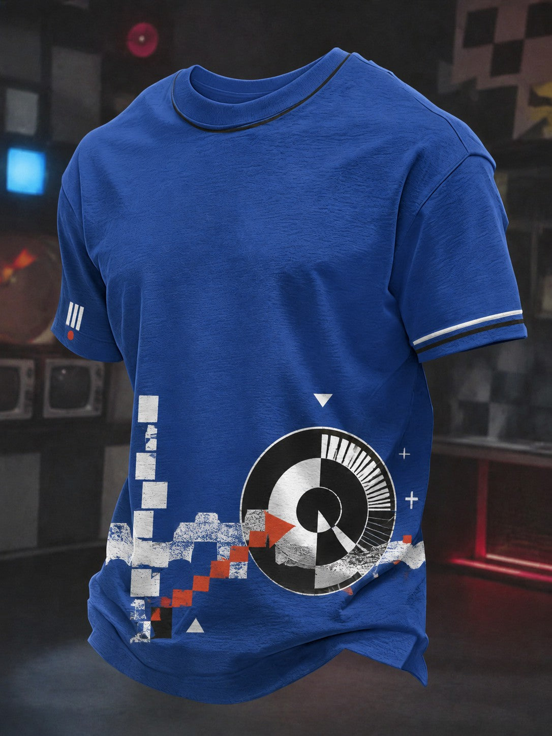 Herren-T-Shirt mit Motiv der Neuen Deutschen Welle