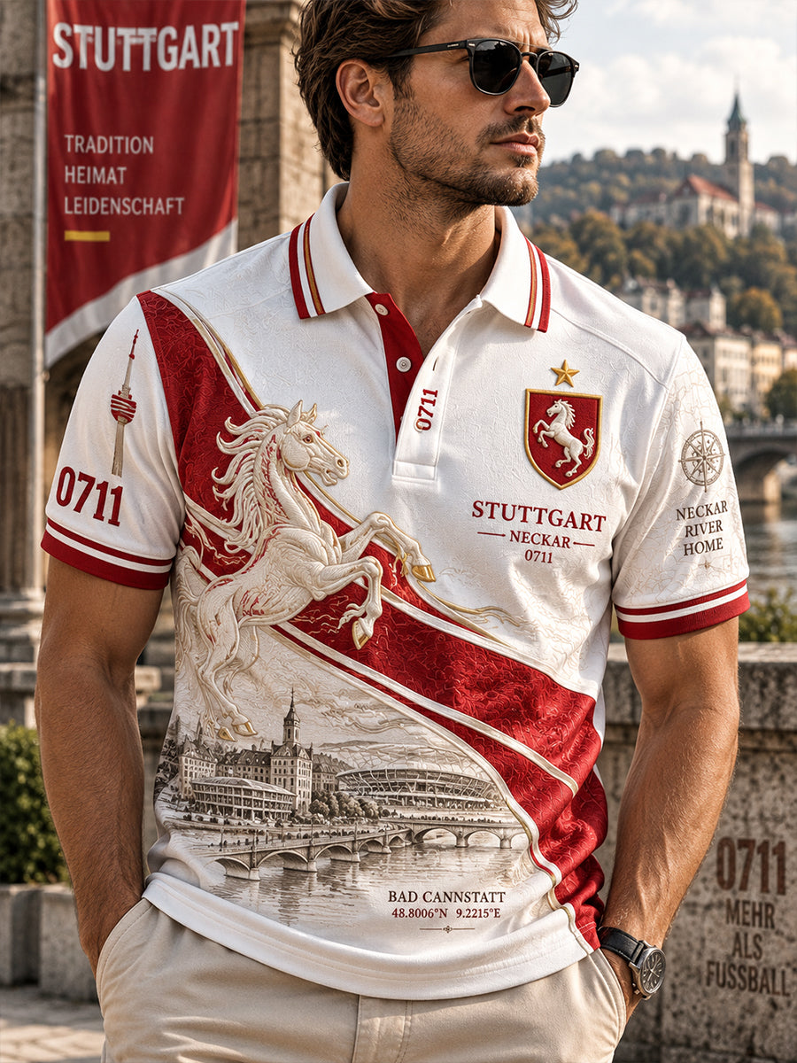 Herren-VfB-Stuttgart-Poloshirt